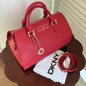 DKNY authentic genuine leather bag